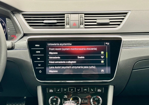 Skoda Superb cena 109999 przebieg: 114490, rok produkcji 2019 z Biała Podlaska małe 466